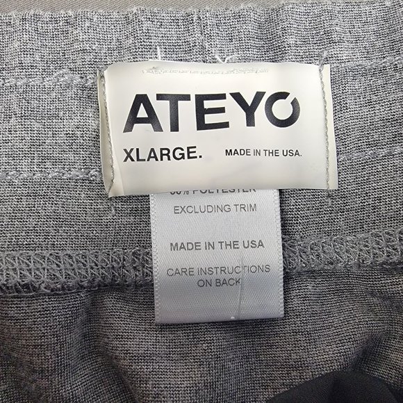 Ateyo Tech Sitters Mens XL Gray Gaming Sweatpants Logitech Gamer Competitions - Picture 5 of 11